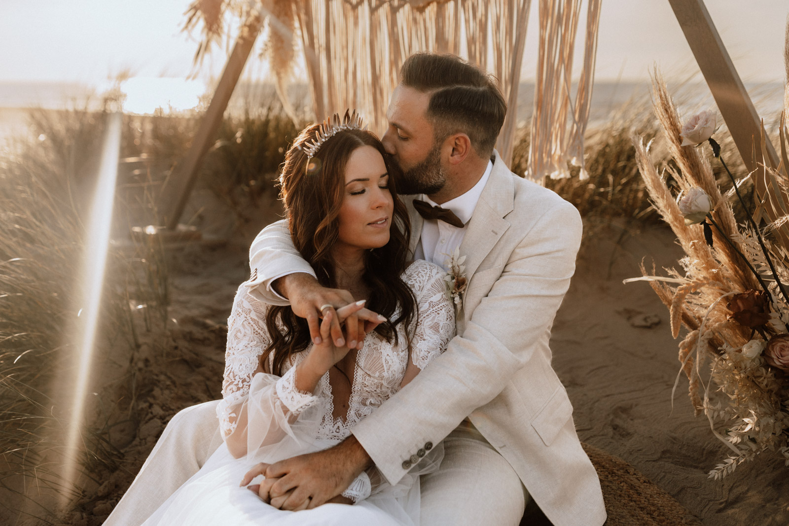 Boho Strandhochzeit